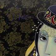 Royal Pose (Purple) by Manoukian, Martiros