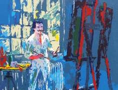 $1 BIDS! Leroy Nieman hand signed original lithograph