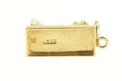 14K Yellow Gold 3D Sewing Machine Seamstress Fashion Charm/Pendant