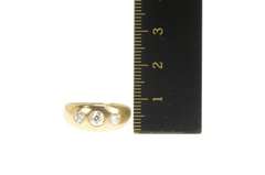 14K Yellow Gold 0.65 Old European Cut Diamond Engagement Ring