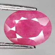 Stunning 1.30ct reddish pink Ruby