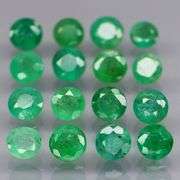Outstanding 3.03ct real Colombian Emerald set