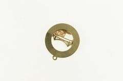 14K Yellow Gold San Francisco Bay Bridge Travel Souvenir Charm/Pendant