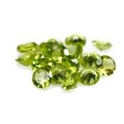 Solitaire cut! Unheated! 12.66ct Peridot set