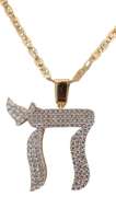RELIGIOUS NECKLACE CRAFTED IN 14K YELLOW GOLD
