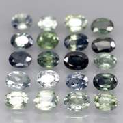 Heated only! 5.92ct oval cut Australian Sapphire set