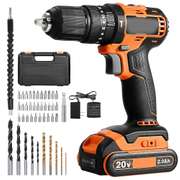 20V 13mm Brushless Impact Electric Drill 45N.m Torque