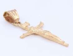 14kt Yellow Gold Cross Pendant