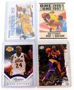 4 Kobe Bryant Basketball Cards