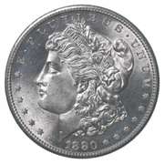 1880-S Morgan Silver Dollar