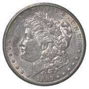 1887-S Morgan Silver Dollar