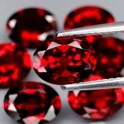 Stunning 10.89ct 7 piece untreated Garnet set