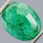Glowing green! 6.55ct Zambian Emerald