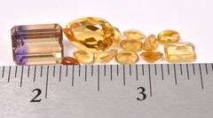 Ametrine And Citrine Gems From Pre-Owned Jewlery