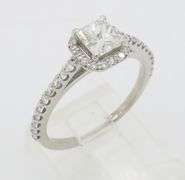 Halo Diamond Engagement Ring