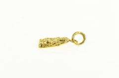 14K Yellow Gold Ornate Buddha Buddhist Faith Symbol Charm/Pendant