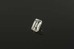 GIA 1.28 Emerald Cut J Color VS1 Clarity Diamond