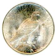 Uncirculated 1923 Peace Silver Dollar