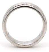 Gents Scott Kay Diamond Wedding Band Ring in Platinum