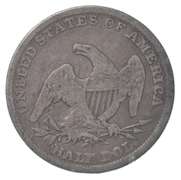 1838 Capped Bust Half Dollar