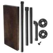 Wood Paper Towel Holder Stand Free Standing Vintage