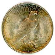 Almost Uncirculated 1922 Peace Silver Dollar