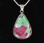 Beautiful 47.35ct Ruby in Zoisite pendant