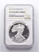 PF70 UCAM 2017-W American Silver Eagle NGC