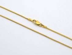 In Demand 14k Snake Link Necklace