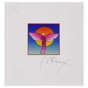 Angel with Sun (Ver II) by Peter Max