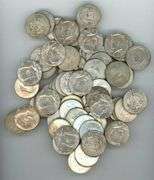 80 nice Silver Kennedy Half Dollars from: 1965-1969