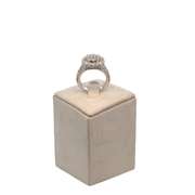 14KT WHITE GOLD DIAMOND ENGAGEMENT RING