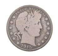 1915 Barber Half Dollar