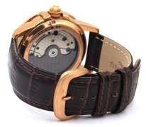 Stuhrling Watch with Brown Leather Strap