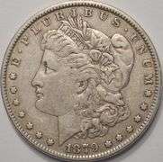 1879 Morgan Silver Dollar Circulated