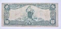 1902 $10 St Louis National Bank Of Commerce Nat' Currency LG Note 4178