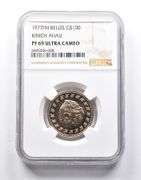 PF69 UCAM 1977 FM Belize 100 Dollars Gold Kinich Ahau NGC