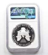 PF70 UCAM 2020-W American Silver Eagle ER Signed Standish NGC
