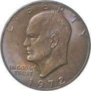 1972 Eisenhower Dollar Beautiful TONE