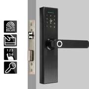 Electronic Smart Door Lock with Biometric Fingerprint, Digital Code & Smart Card Key