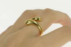 18K Yellow Gold Tiffany & Co. Elsa Peretti Teardrop Bypass Ring