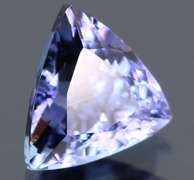 Awesome 2.11ct trillion cut Tanzanite