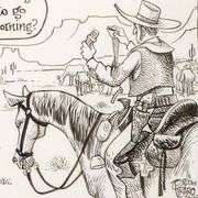 Safety in the Old West (5/26/02) by Bizarro Original
