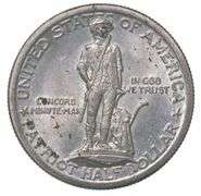 1925 Lexington-Concord Commemorative Half Dollar Orig. Distrib. Case