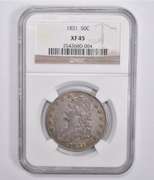 XF45 1831 Capped Bust Half Dollar NGC