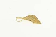 14K Yellow Gold Carolina Panthers Sports Team Mascot Logo Pendant