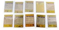 Lot of 10 Topps 1979 Football Super Stars