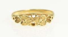 10K Yellow Gold Heart Love Symbol Child's Baby Ring