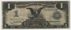 Collectible 1899 Series Large Size $1 Black Eagle Silver Cert
