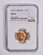 MS65 1924 Great Britain Gold 1 Sovereign NGC